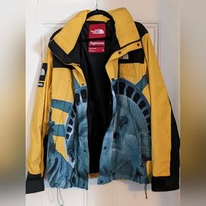 SUPREME X NORTH FACE XL MEN'S JACKET Fall/Winter 2019 Yellow Liberty Baltoro